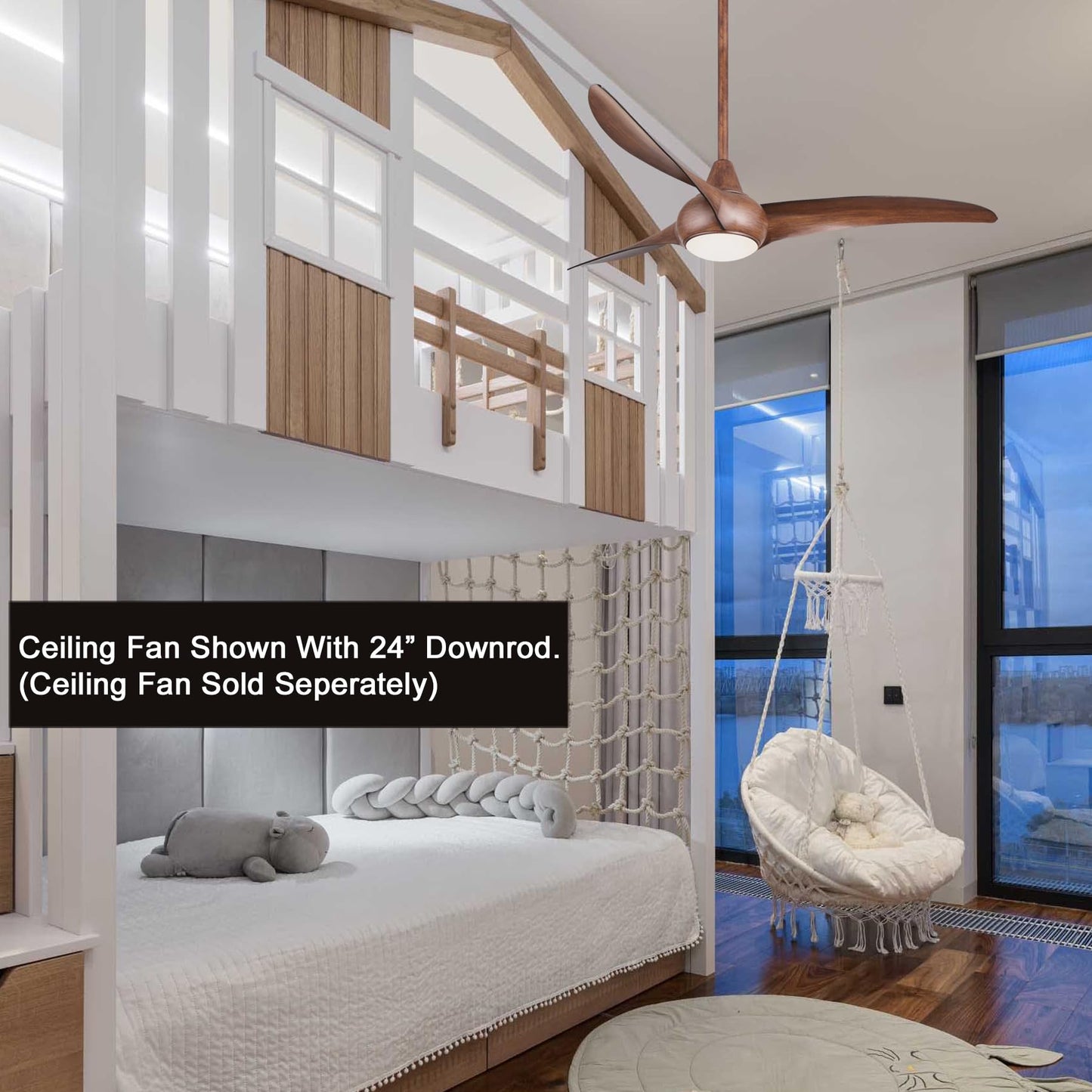 Minka-Aire 24 Inch Ceiling Fan Downrod - Dr524-Odk