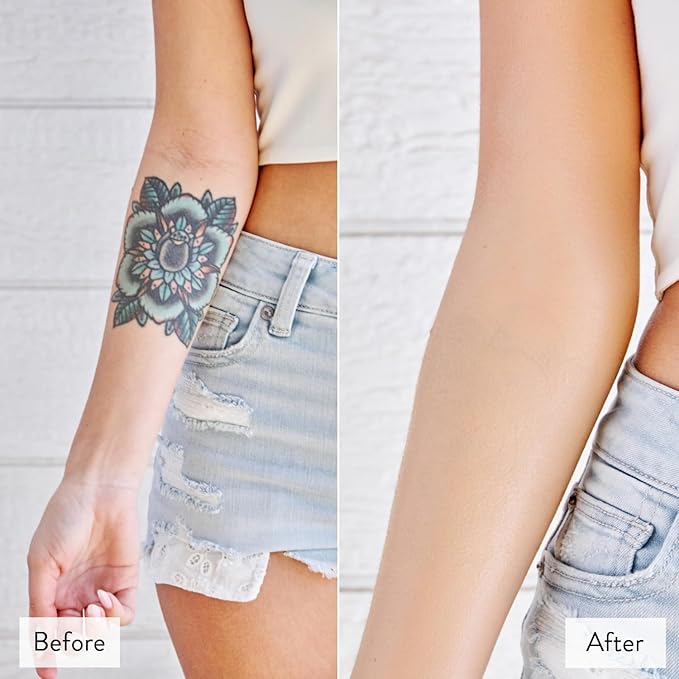 Best Bronze Bombshell Body Makeup - Tattoo Cover Up Makeup & Body Foundation Waterproof - Tattoo Concealer Waterproof for Scars, Varicose Veins Cover Up & Leg Foundation (NW50 Rich Coffee Neutral)