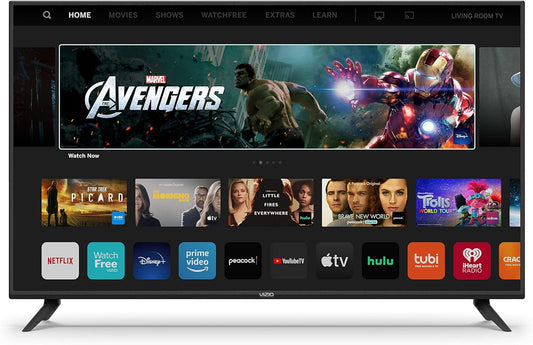 50 Inch 4K Smart TV, V-Series UHD LED HDR Television with Apple Airplay and Chromecast Built-In