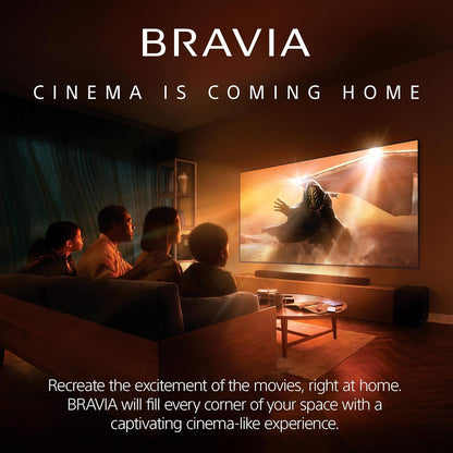 BRAVIA Theater System 6, 5.1Ch Home Theater System Sound Bar with Subwoofer and Rear Speakers, Surround Sound by Dolby Atmos/Dts:X Compatible HT-S60