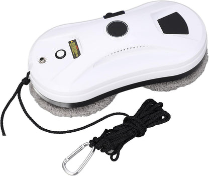 Robot Vacuum, 2800Pa Suction Power Glass Cleaning Robot with 8 Cloth Window Cleaning Ai Automatic Window Cleaner (US Plug 100 to 240V)