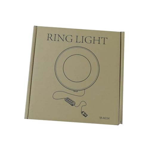 Video Conference Lighting Kit, Ring Light Clip on Laptop Monitor, 6" Dimmable LED Circle Selfie Light for Zoom Meeting/Remote Working/Zoom Calls/Live Streaming/Video Recording