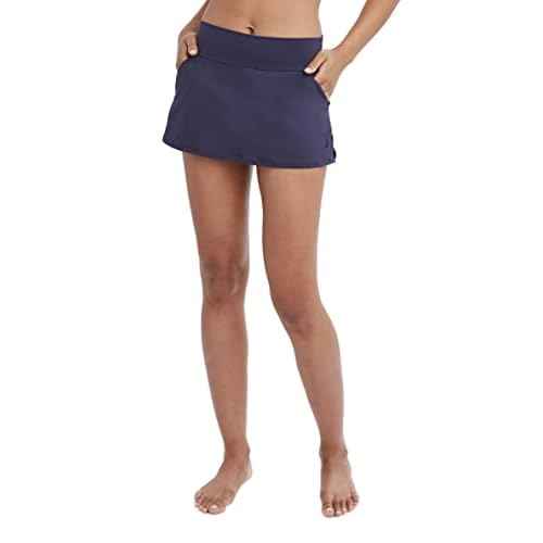 Nautica Women's Standard Skirt ? Quick-Dry, Swim, Tummy Control Skort, Pockets, Volley Shorts