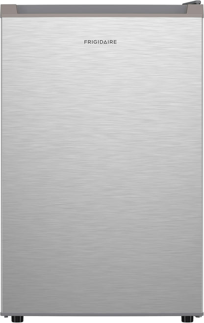 Mini Refrigerator, Compact Freezer Compartment, Adjustable Thermostat Control, Reversible Door, Contemporary Series, 4.5 Cu Ft, Platinum