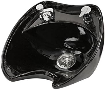 Buy-Rite Shelby Backwash Unit with deep tilting bowl, dual nozzle, wide seat, lumbar support, vacuum breaker & crocodile vinyl. Model YLG-556-CROC.