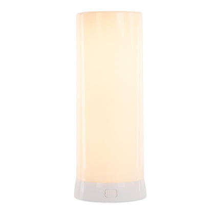 Melrose Plastic Orange Fia Flame With White Finish 85432Ds