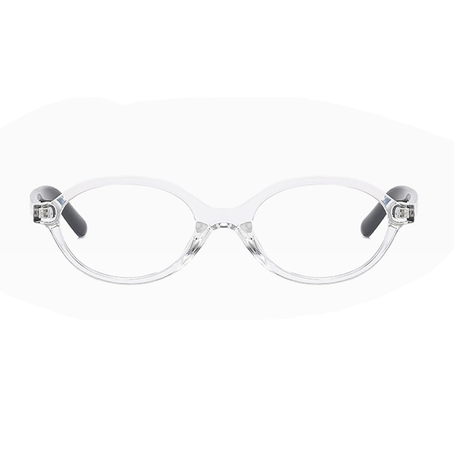Yameize Small Oval Blue Light Blocking - Glasses Women Men Retro Clear Anti Blue Light Eyeglasses For Computer