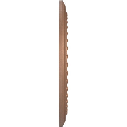 Ekena Millwork 16Od X 3 1/2Id X 1P Cole Thermoformed Pvc Ceiling Medallion (Fits Canopies Up To 4 1/2), Aged Copper