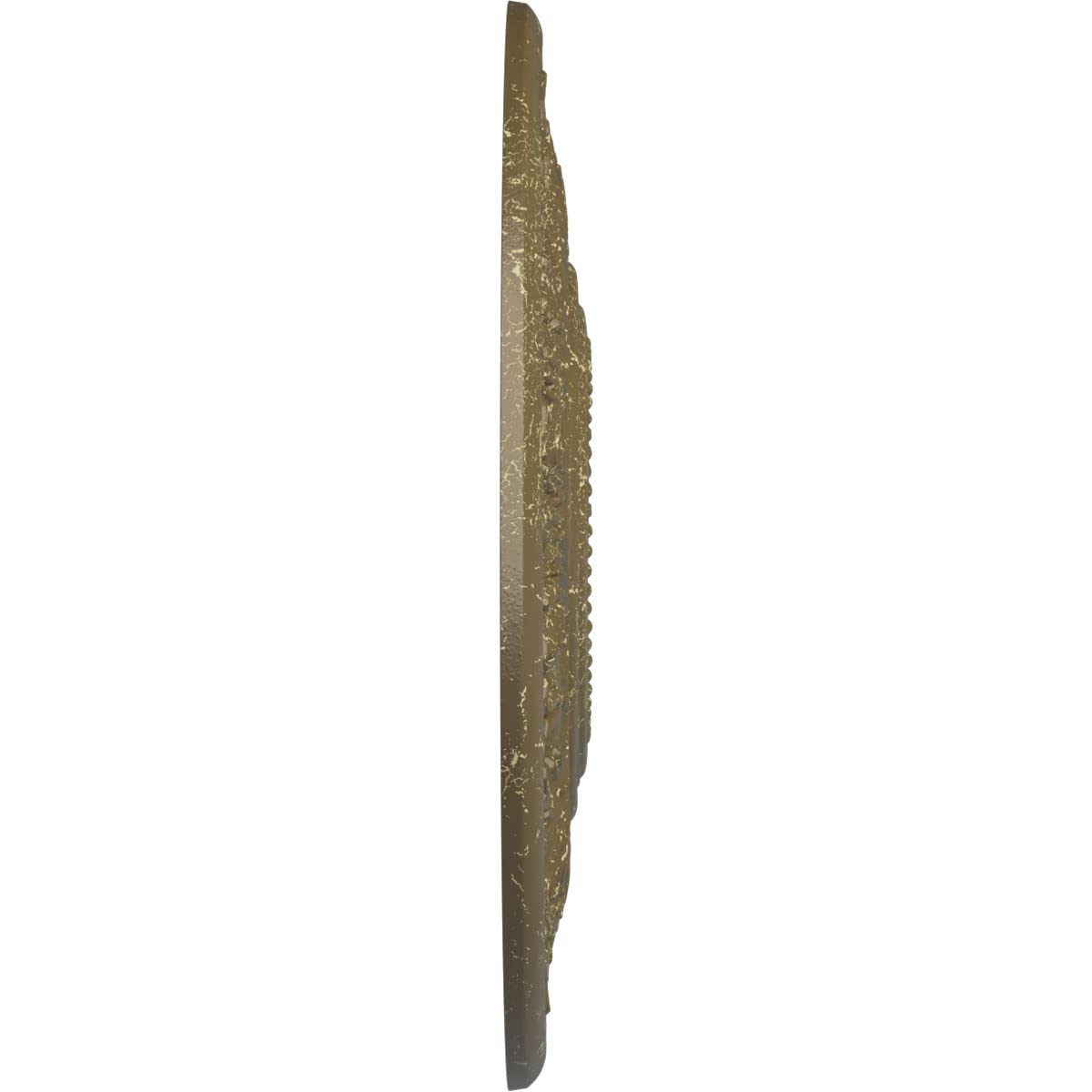 Ekena Millwork Cm20Vimmc Vienna Ceiling Medallion, Mississippi Mud Crackle