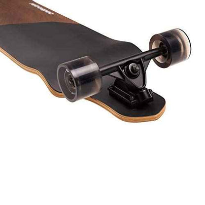 Retrospec Tidal Drop Down Longboard - 41" Extra Wide Stable Deck, 9-Ply Canadian Maple, ABEC-9 Bearings, 85A PU Wheels, Reverse Kingpin Trucks for Cruising & Downhill