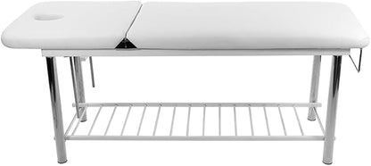 SKINACT Metal Frame Edition of Smart Massage/Facial Bed & Table +600lbs White (Heavy Duty)