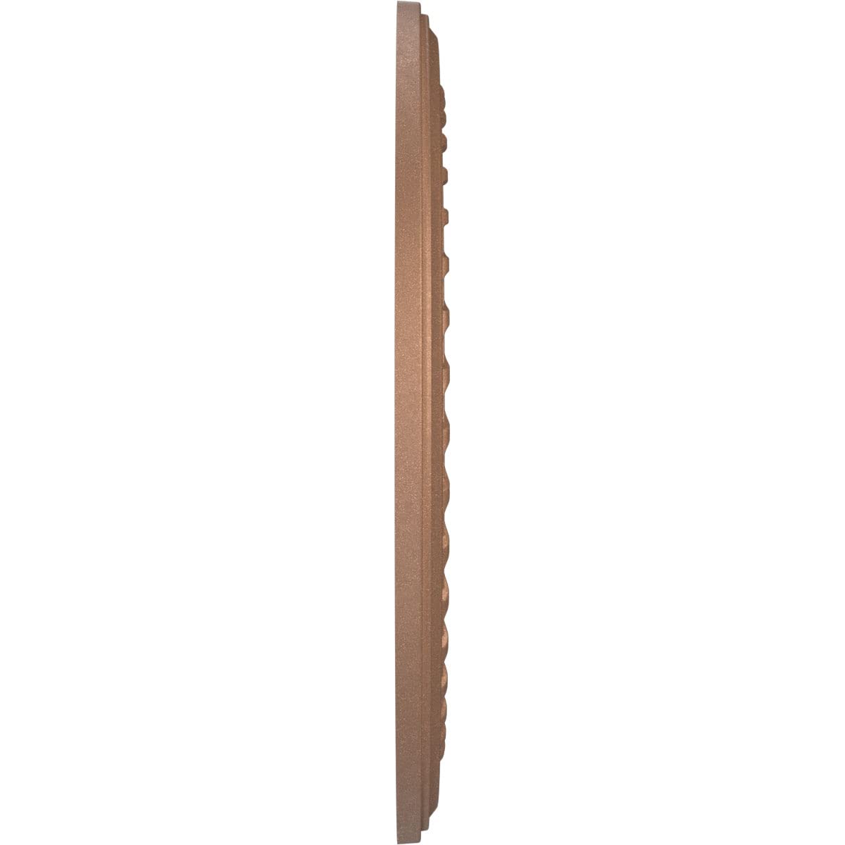 Ekena Millwork 22Od X 3 1/2Id X 1P Cole Thermoformed Pvc Ceiling Medallion (Fits Canopies Up To 6), Aged Copper