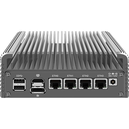 Cwwk Firewall Mini Pc Intel N Series N100, Ddr5 N0 Ram N0 Ssd,4 X 2.5Gbe I226V Lan,Micro Router Appliance,Aes-Ni,Opnsense
