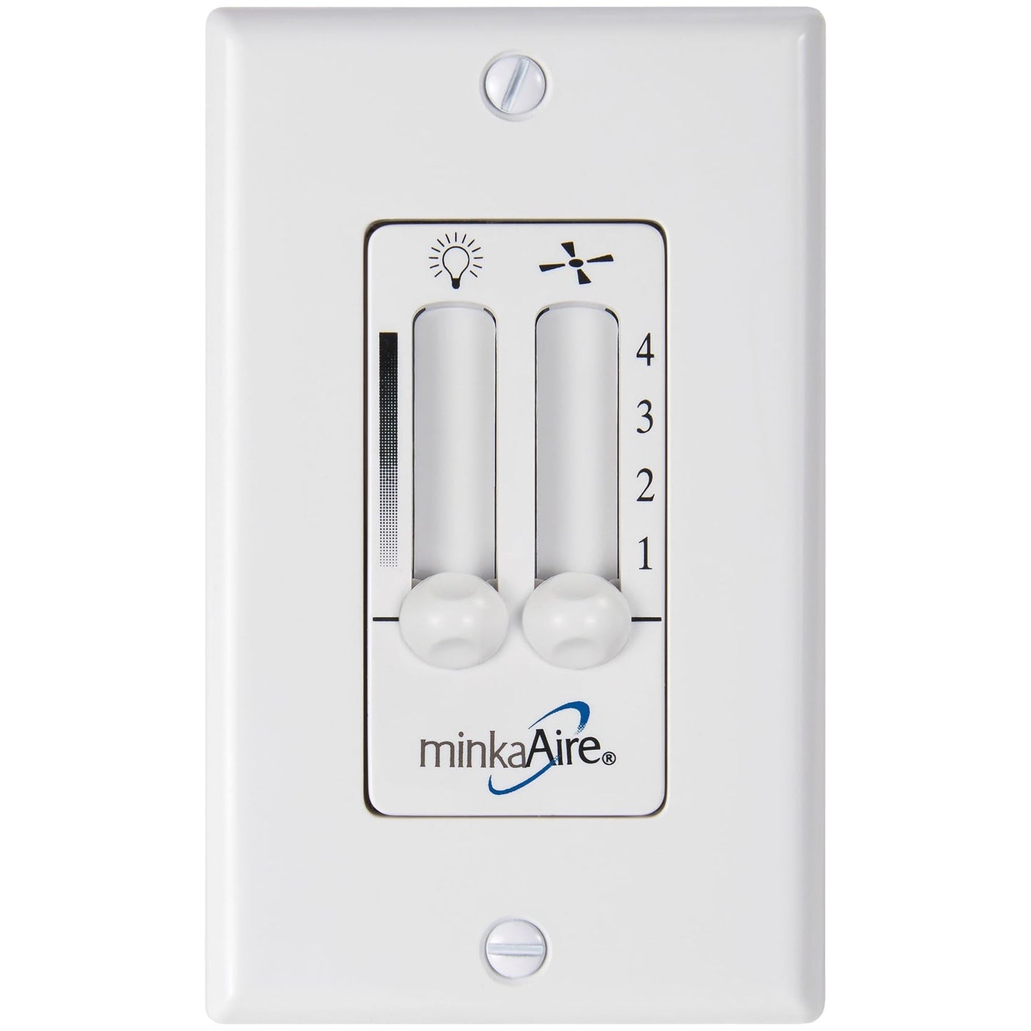 Minka-Aire 4 Speed Wall Control - White - Wc116L