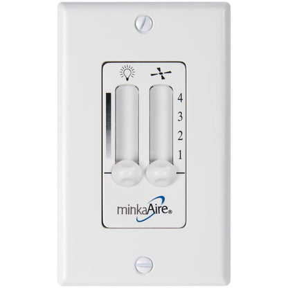 Minka-Aire 4 Speed Wall Control - White - Wc116L