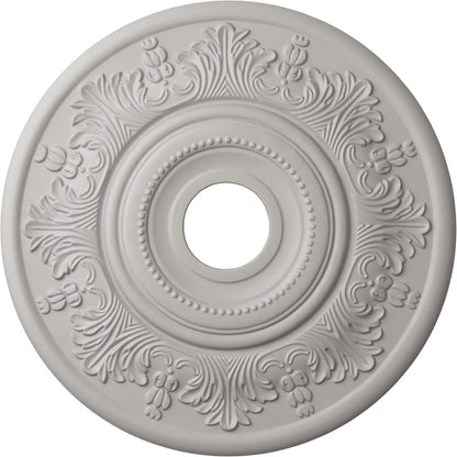 Ekena Millwork Cm20Viuwf Vienna Ceiling Medallion, Ultra Pure White