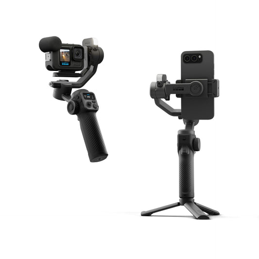 GoPro Fluid Pro AI 3-Axis Gimbal Stabilizer for GoPro Cameras and Smartphones, Subject Tracking, Lighting, Wireless Camera Contr