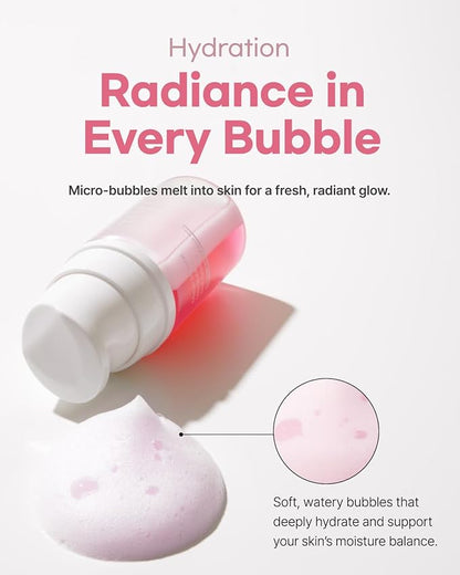 Mucin Mineral Vita Bubble First Essence Duo with Micro-Bubble Formula and 2-in-1 Toner Serum, Korean Beauty for Glass Skincare, 60 ml x 2 – Hydrating Firming Cream, Best Glow Up Essentials