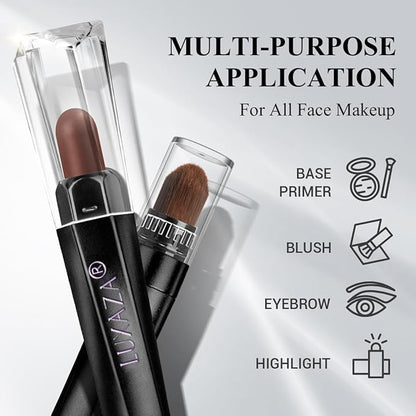 Classic 3PCS Neutral Eyeshadow Stick Makeup Set, Matte Cream Eye Shadow Eyeliner Brightener Pencil Crayon - Cocoa Island Matte