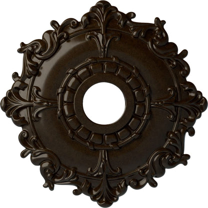 Ekena Millwork Cm18Rlbzs Riley Ceiling Medallion, Bronze