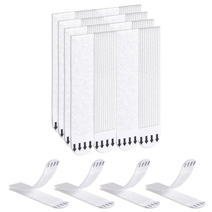 Picture Hanging Strips Heavy Duty, 32-Pairs(64 Pack) Large Adhesive Hook and Loop Mounting Tapes Damage Free No Nails Picture Hangers for Frame Hanging Poster Strips Christmas Decorations
