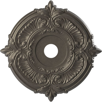 Ekena Millwork Cmp22Atdst Attica Thermoformed Pvc Ceiling Medallion (Fits Canopies Up To 7 3/4), 22Od X 3 1/2Id X 1P, Universal