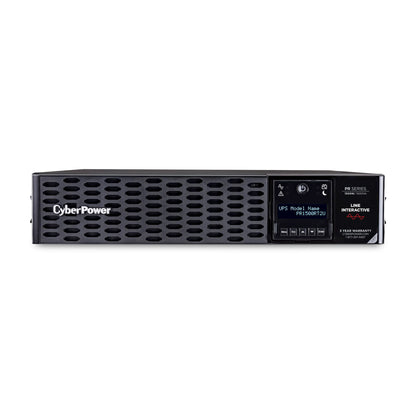 Cyberpower Pr1500Rt2U Smart App Sinewave Ups System, 1500Va/1500W, 8 Outlets, 2U Rack/Tower, Avr