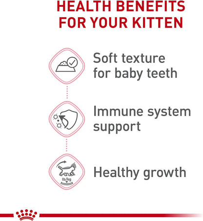 Royal Canin Feline Health Nutrition Kitten Thin Slices in Gravy Canned Cat Food, 3 oz., Count of 24