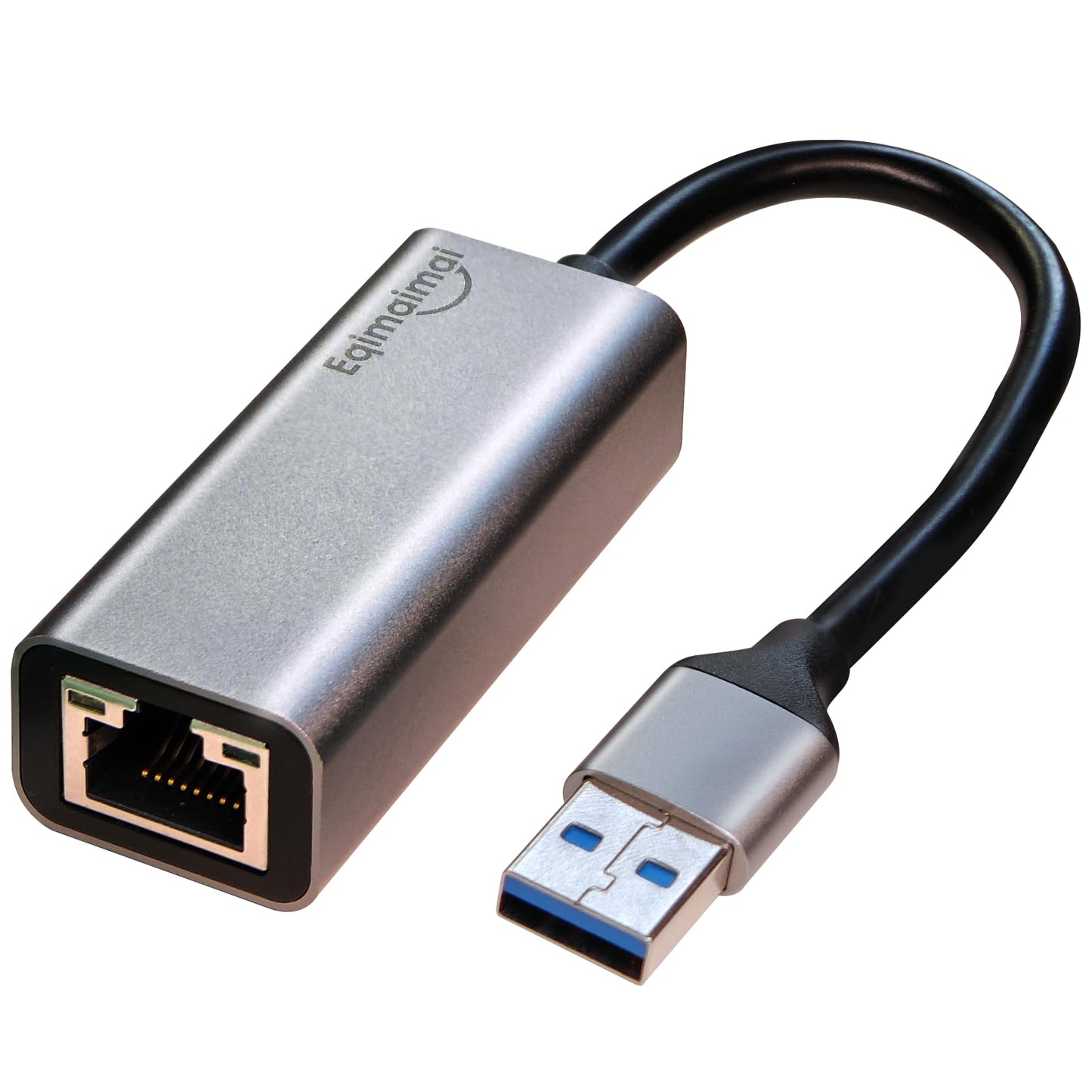 Usb A To Ethernet Adapter,Usb 3.0 Gigabit To Ethernet Adapter Compatibility 100/1000Mbps,Compatible With Windows, Mac Os, Linux,