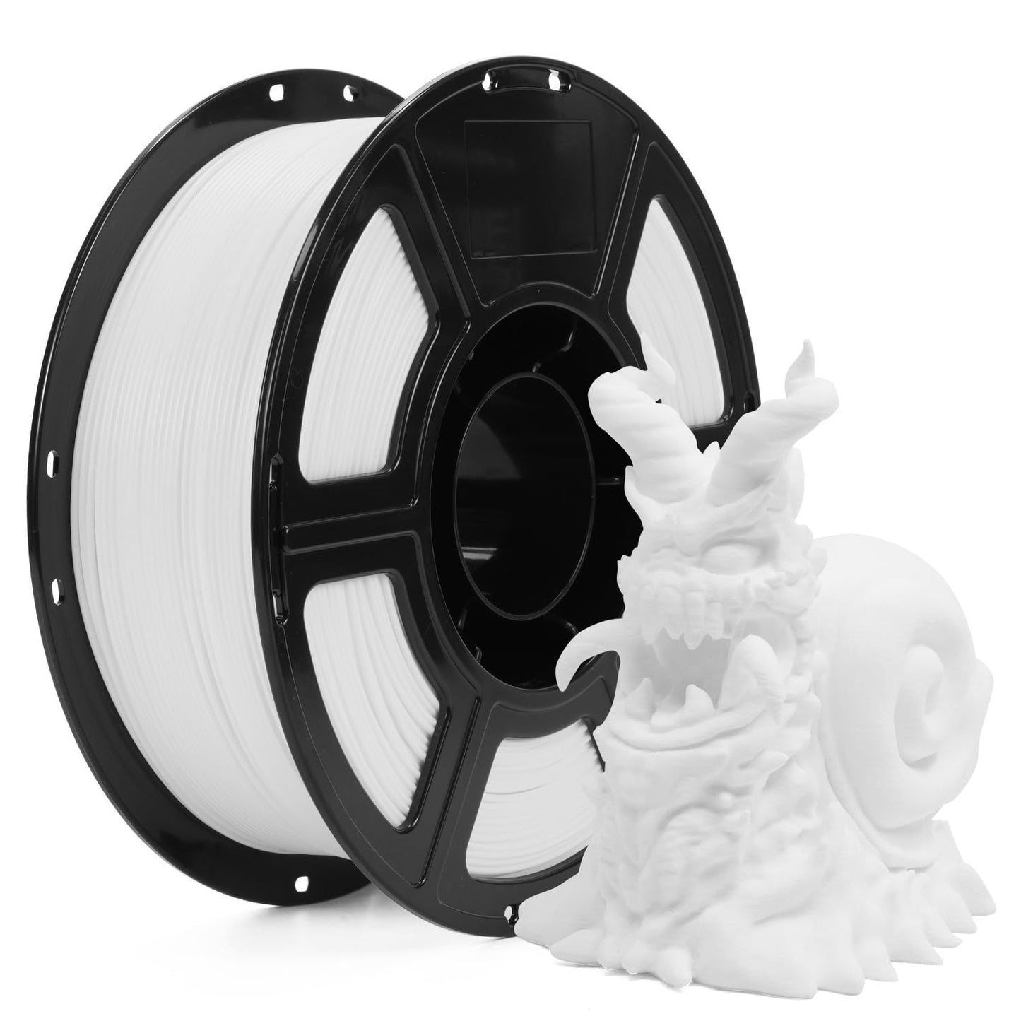 FLASHFORGE Rapid PLA Matte Filament 1.75mm, High Flow Speedy 3D Printer Filament, Max 500m/s High Speed Printing, Easy to Remove