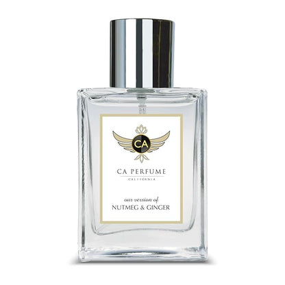 CA Perfume Impression of Nutmeg & Ginger for Women and Men Long Lasting Unisex Fragrance Eau De Parfum 1.7 Fl Oz 50ml