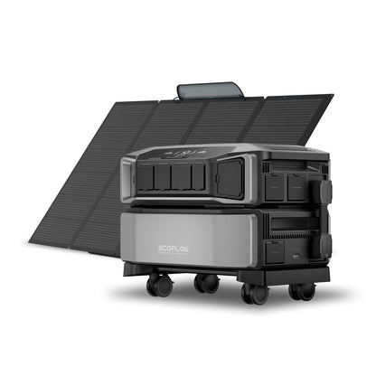 Ef Ecoflow Power Station 6144Wh Delta Pro Ultra With 400W Portable Panel, 120/240V 7200W Ac Output, Portable Generator For Home