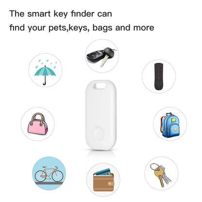 Aiyato 2 Pack Key Finder Smart Bluetooth Tracker Item Finder Work With Apple Find My Item Locator Anti-Lost Device For Keys, Bag