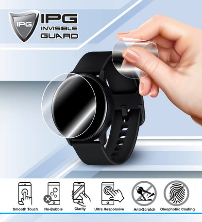 Ipg For Garmin Venu X1 Gps Smartwatch Hydrogel Screen Protector (2 Units) Invisible Hd Clear Film Anti Scratch Guard-Smooth/Self