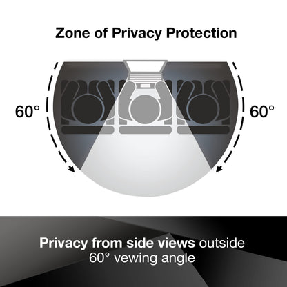 3M Privacy Filter For 12.5 Widescreen Laptop With Comply Attachment System (Pf125W9B),Black