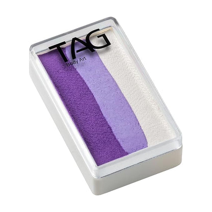 TAG Face and Body Paint - 1 Stroke Split Cake 30g - Iris