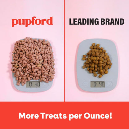 Pupford Freeze Dried Training Treats for Dogs & Puppies, 475+ Three Ingredient Bites (Beef Liver, 4 oz)