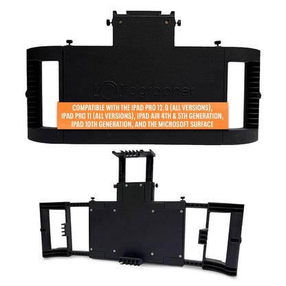 Iographer Adjustable Case With Handles - Video Production Solution For Ipad 13, 12.9, And 11 Pro, Air 4Th, 5Th Gen, And Surface