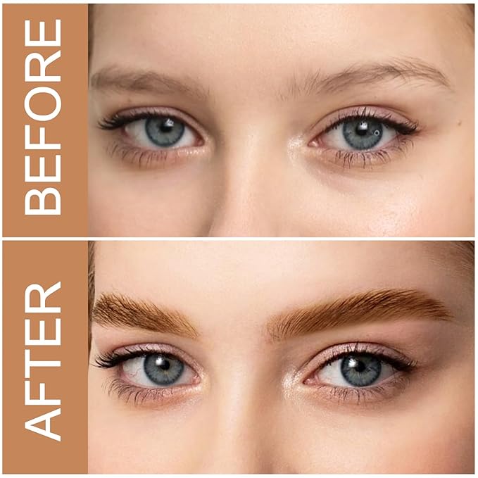 Microblading Eyebrow Pen，Waterproof Brow Pen Micro 4 Point,Eyebrow Makeup Pencil for Women to Effortlessly Create Hair Like Natural Brows，Long Lasting & Smudge-proof