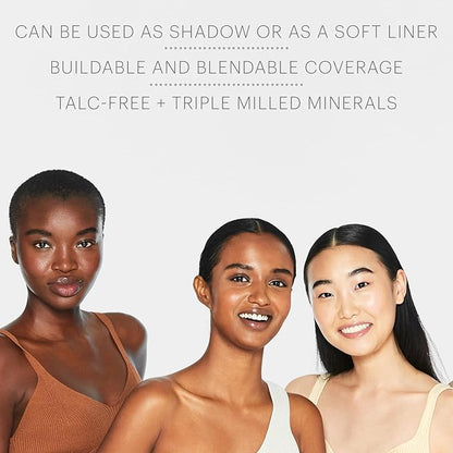 Glo Skin Beauty Eye Shadow Quad | Expertly Matched Shades for A Custom Eye Statement, (Warm Smokey)