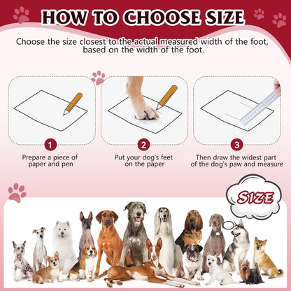Dog Shoes for Large Medium Small Dog, Mesh Breathable Dog Shoes for Hot Pavement, Anti-Slip Dogs Boots Paw Protectors with Reflective for Outdoor Walking Indoor Hardfloors (Size 4)
