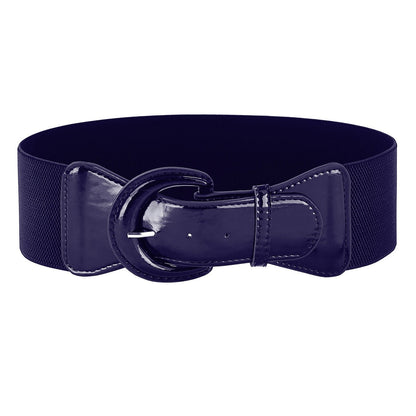 GRACE KARIN Women's Wide Stretchy Cinch Belt 3 Inch Vintage Chunky Buckle Belts S-XXXXL
