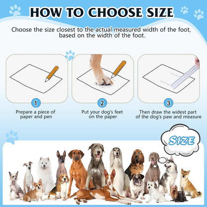Dog Shoes for Large Medium Small Dog, Mesh Breathable Dog Shoes for Hot Pavement, Anti-Slip Dogs Boots Paw Protectors with Reflective for Outdoor Walking Indoor Hardfloors (Size 7)