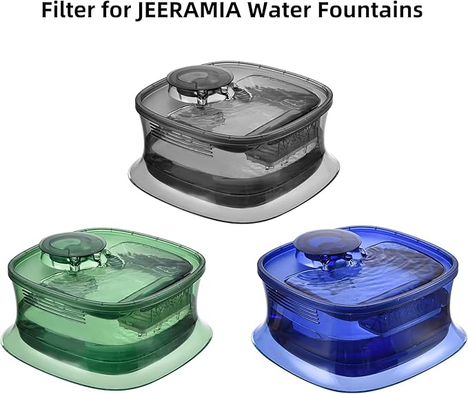 Cat Water Fountain Replacement Filters 8 Pcs