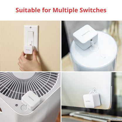Switchbot Smart Switch Button Pusher - Bluetooth Fingerbot For Rocker Switch/One-Way Button, Automatic Light Switch, Timer And A
