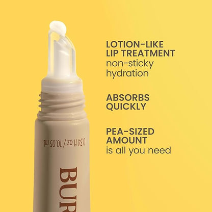 Burt’s Bees Stocking Stuffers, Lip Milk, Daily Lip Moisturizer, Toasted Coconut, Vitamin Enriched Moisturizing Lip Balm with Almond Milk and Jojoba Oil, Hydrating for Softer Lips, 1 Tube, 0.34 Fl Oz