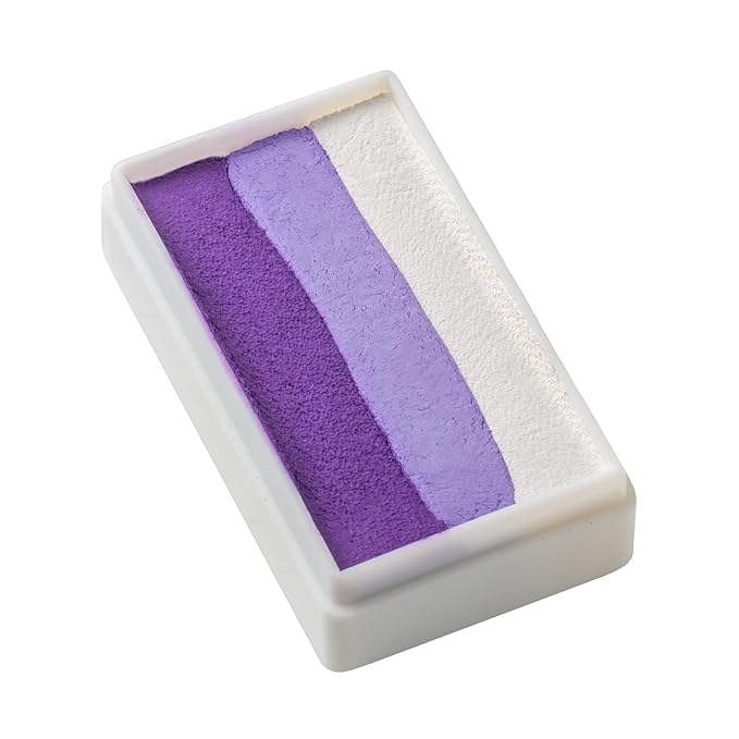 TAG Face and Body Paint - 1 Stroke Split Cake 30g - Iris