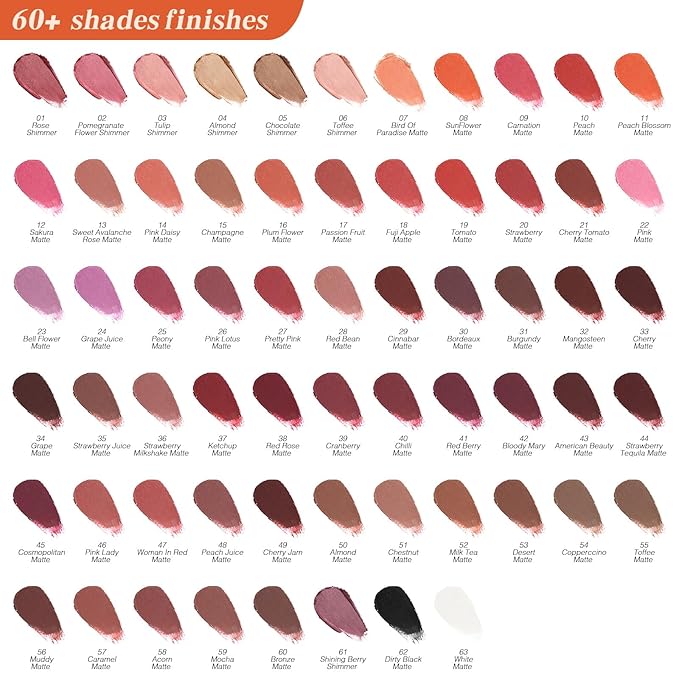 Multi-Use Makeup Stick - Blush, Lipstick, Eyeshadow & Highlighter For All Skin, Buildable Color, Long-Lasting, Lightweight, Natural Soft Finish(63 White Matte), 0.158 oz