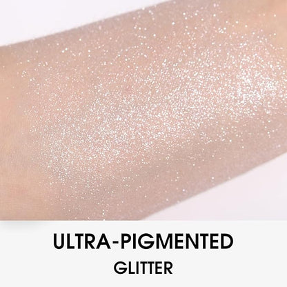 UCANBE Moonlight Single Eyeshadow Palette, Highly Pigmented Glitter Eye Shadow Powder, Professional Long-Lasting Waterproof Makeup Palette