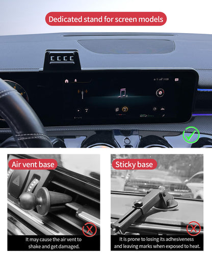 Masergogo Wireless Charging Car Phone Holder For Mercedes Benz Cla-Class 2020-2025/Glb-Class 2020-2025 Gla-Class 2021-2025/A-Cla